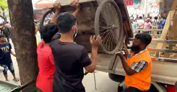 বিভিন্ন এলাকায় ডিএমপির অভিযান, চলছে উচ্ছেদ ও জরিমানা