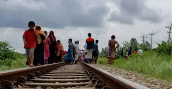 নারায়ণগঞ্জে ট্রেনে কাটা পড়ে ব্যবসায়ীর মৃত্যু