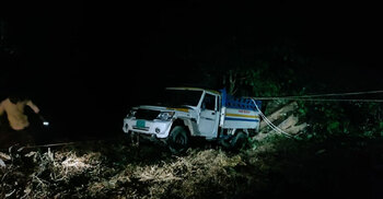 রাঙ্গামাটিতে কাঠবোঝাই পিকআপ খাদে পড়ে দুই শ্রমিক নিহত