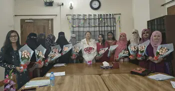 নওয়াব ফয়জুন্নেসা চৌধুরানী হলে জকসু হল সংসদের প্রথম সভা