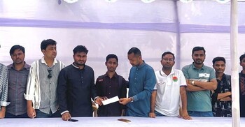 আর্থিক সংকটে থাকা মুনায়েমের পাশে ছাত্রদল, জবিতে ভর্তি সম্পন্ন