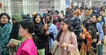 জকসুর ২৯ কেন্দ্রে ৫০৪ ভোটে এগিয়ে ভিপি প্রার্থী রিয়াজুল