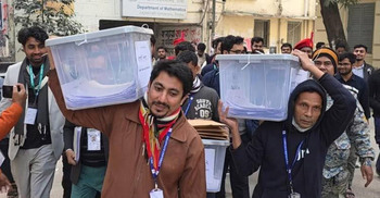 Voting ends in JnUCSU polls; counting underway
