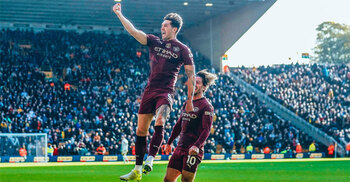 Stones heads last-gasp winner as Man City come back to beat Wolves