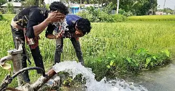 গরমে হাঁসফাঁস, তাপদাহে পুড়ছে যশোরের প্রাণ-প্রকৃতি