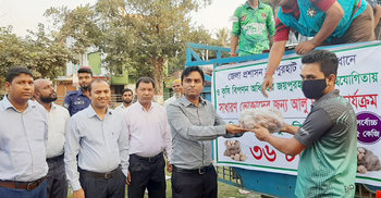 জয়পুরহাটে ৩৬ টাকা কেজি দরে আলু বিক্রি শুরু