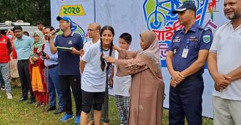 জয়পুরহাটে সাইক্লিং প্রতিযোগিতা