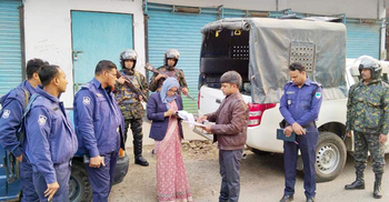 নৌকা প্রার্থীর দুই সমর্থকের জরিমানা