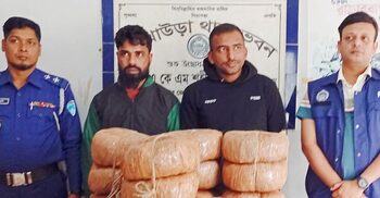 ব্রাহ্মণবাড়িয়ায় উপজেলা যুবদলের যুগ্ম আহ্বায়ক গাঁজাসহ আটক