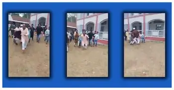 ঈদগাহ মাঠের অস্থায়ী দোকানে চাঁদা দাবি, যুবদল নেতাকে গণপিটুনি