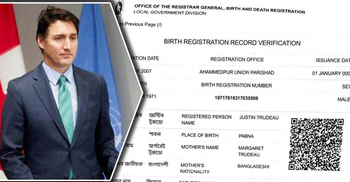 জাস্টিন ট্রুডোর নামে ভুয়া জন্মসনদ, তদন্ত প্রতিবেদন দাখিল