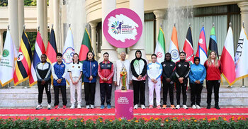 নারী কাবাডি বিশ্বকাপের ট্রফি উন্মোচন করলেন প্রধান উপদেষ্টা