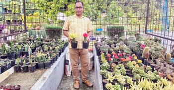 মাদারীপুরে হর্টিকালচার সেন্টারে ২০০ প্রজাতির ক্যাকটাস
