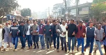 রাশেদ খানকে আসন ছেড়ে দেওয়ায় কালীগঞ্জ বিএনপির বিক্ষোভ