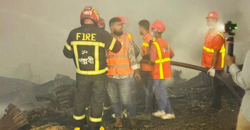 Kalshi slum fire under control