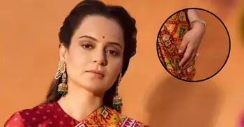 আঙুলে হিরার আংটি, আসলেই কি কঙ্গনার বাগদান হয়েছে