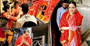 ভোটের মাঠে কঙ্গনা, পূজা দিয়ে নামছেন প্রচারণায়