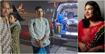 অবশেষে ভারতে নেয়া হলো কারিনাকে, যে কারণে সঙ্গে যাননি বাবা কায়সার হামিদ