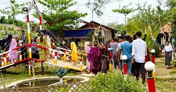 ঈদের প্রথম দিনেই পর্যটকদের পদভারে মুখর খাগড়াছড়ির বিনোদন কেন্দ্র