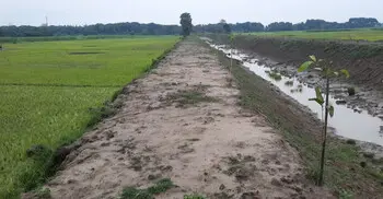 কৃষকের ‘কপাল পুড়িয়ে’ ভেকু দিয়ে খাল খনন