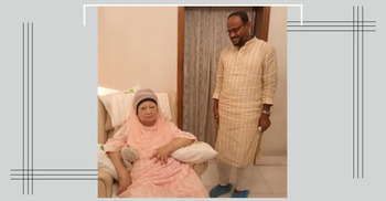 খালেদা জিয়াকে আমন্ত্রণপত্র পৌঁছে দিলেন টুকু