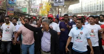 মানুষের বাধভাঙা জোয়ার ধানের শীষের পেছনে ছুটছে: আমীর খসরু