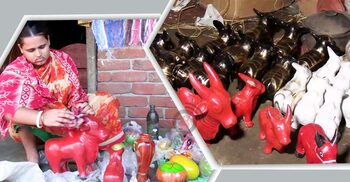 বিলীনের পথে মাটির খেলনা, কুমারপল্লিতে বিষাদের ছায়া