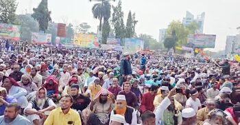 খুলনায় ৮ দলের বিভাগীয় সমাবেশ চলছে, সতর্ক আইনশৃঙ্খলা বাহিনী