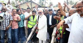 মশক নিধনে খুলনা নগরীতে ক্রাশ প্রোগ্রাম শুরু