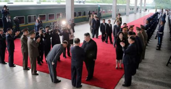 Kim Jong Un in Russia amid US warnings not to sell arms