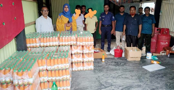 কিশোরগঞ্জে নকল জুস কারখানায় অভিযান, ৭০ হাজার টাকা জরিমানা