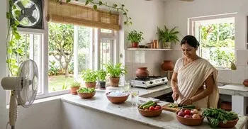 গরমে হাঁসফাঁস? সহজেই ঠান্ডা রাখুন রান্নাঘর