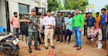 কিশোরগঞ্জে শব্দদূষণের দায়ে ৮ চালকের জরিমানা