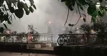 সোহরাওয়ার্দী উদ্যান থেকে ঢাবির রাস্তায় ককটেল নিক্ষেপ