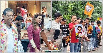 Jaya Ahsan sets off a puja political storm: BJP seethes, TMC swoons