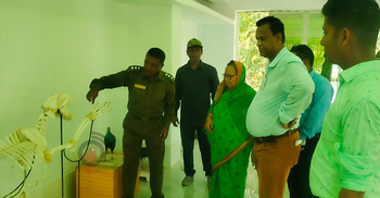 সুন্দরবনের জীববৈচিত্র্যের তথ্য মিলবে করমজলে