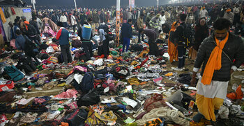 30 dead, 60 injured in India's Kumbh Mela stampede