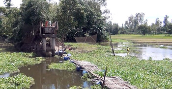 ভেঙে পড়া সেতুতে দুর্ভোগে ৪ গ্রামের মানুষ