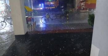 কুড়িগ্রামে হঠাৎ শিলাবৃষ্টি