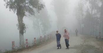 শীতে কাঁপছে কুড়িগ্রাম, তাপমাত্রা ১২.৪ ডিগ্রি