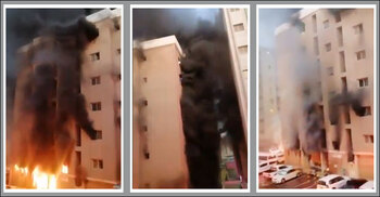 41 people killed in fire in Kuwait