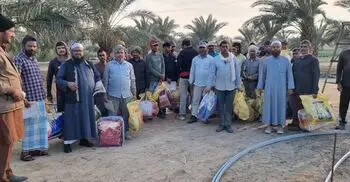 কুয়েতে বাংলাদেশি শ্রমিকদের মাঝে শীতবস্ত্র বিতরণ