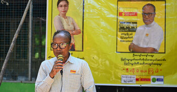 Ex-junta prisoner runs for Suu Kyi’s seat in Myanmar election