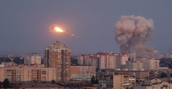 ইউক্রেনের রাজধানীতে একাধিক বিস্ফোরণের শব্দ