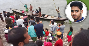 নৌকাডুবির সবাই বেঁচে গেলো, উদ্ধারে গিয়ে তলিয়ে গেলেন সাকিবুল
