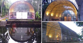 মসজিদের নান্দনিক নির্মাণশৈলী মুগ্ধ করে দর্শনার্থীদের