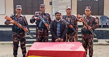 লালমনিরহাট সীমান্তে ভারতীয় নাগরিক আটক