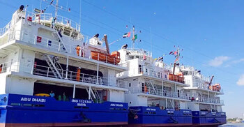 Western Marine Shipyard delivers 3 landing crafts to UAE firm