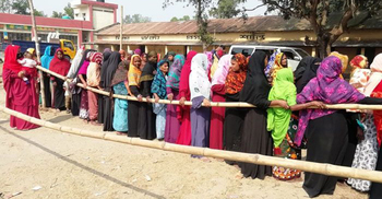 বগুড়া ৬ আসনে অনেক কেন্দ্রেই নেই লাঙ্গলের এজেন্ট