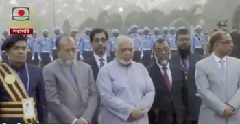 জাতীয় স্মৃতিসৌধে বীর শহীদদের প্রতি প্রধান বিচারপতির শ্রদ্ধা